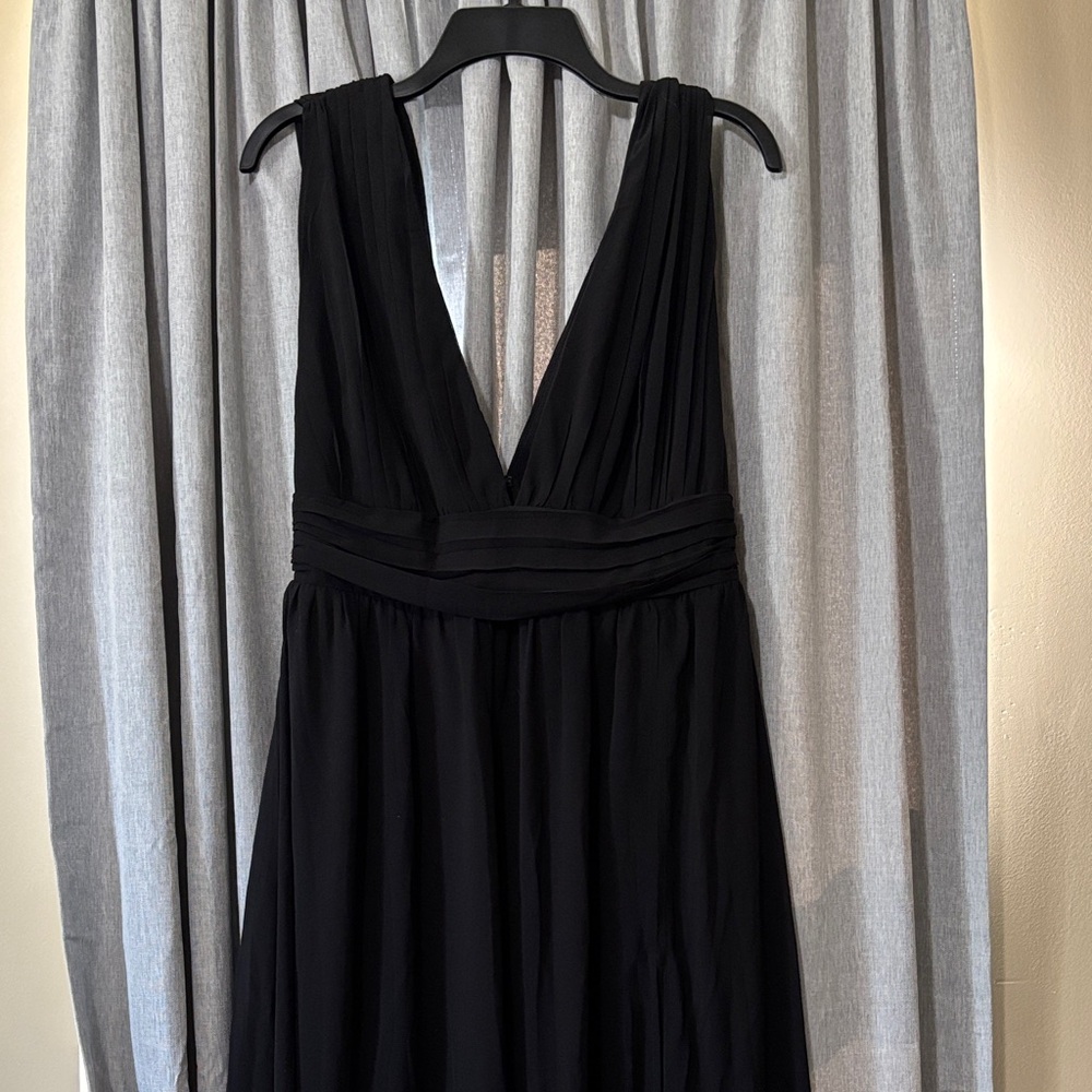 Lulu's Black Maxi Dress